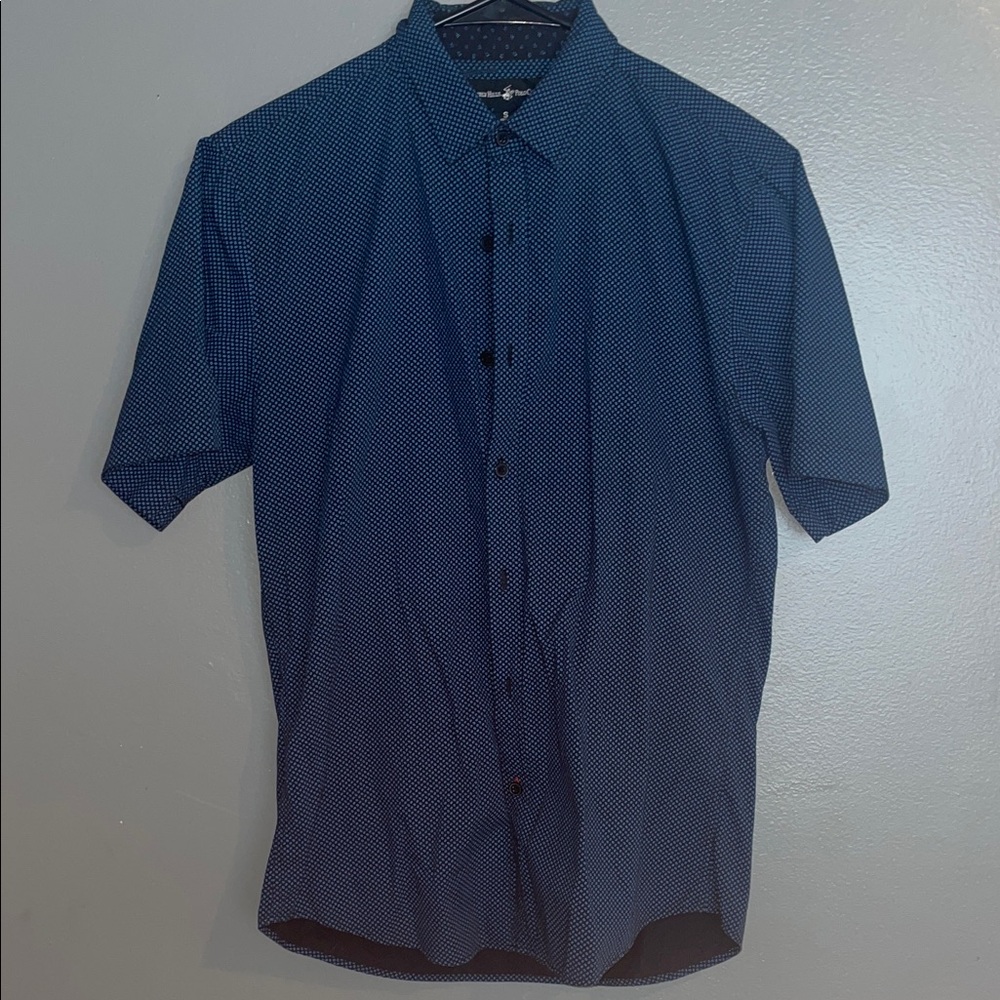 Beverly Hills Polo Club Navy Button Down Shirt